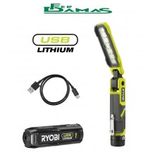 TORCIA LED MAGNETICA 4V. RYOBI ART. RLI4-120G